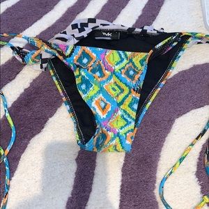 Pacsun Printed Bikini Bottom